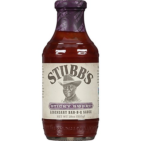 Stubb's Sticky Sweet Barbecue Sauce - 18 Oz