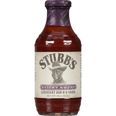 Stubb's Sticky Sweet Barbecue Sauce - 18 Oz