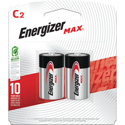 Energizer MAX C Cell Alkaline Batteries - 2 Count - Image 4