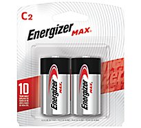 Energizer MAX C Cell Alkaline Batteries - 2 Count