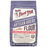 Bob's Red Mill Unbleached Artisan Bread Flour - 5 Lb - Image 1