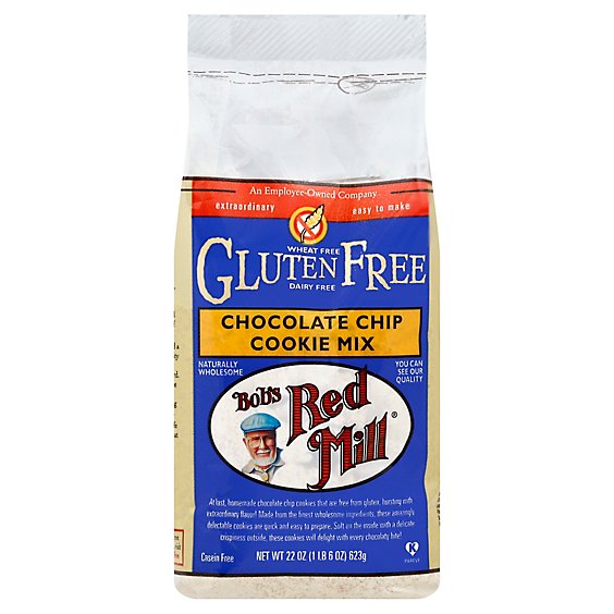 Bobs Red Mill Cookie Mix Gluten Free Chocolate Chip - 22 Oz