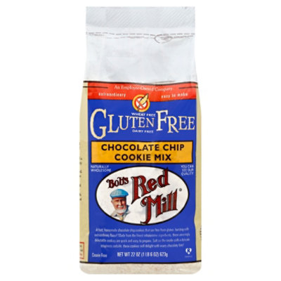 Bobs Red Mill Cookie Mix Gluten Free Chocolate Chip - 22 Oz