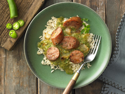 Aidells Spicy Mango with Jalapeño Smoked Chicken Sausage - 4 Count - Image 2