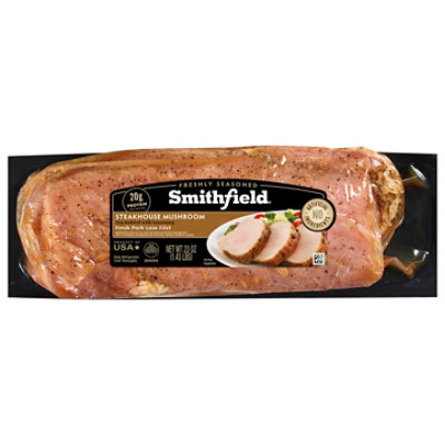 Smithfield Marinated Portobello Mushroom Fresh Pork Loin Filet - 27.2 Oz