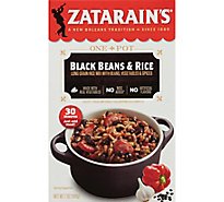 Zatarains Zatarains Black Beans and Rice Rice Dinner Mix - 7 Oz