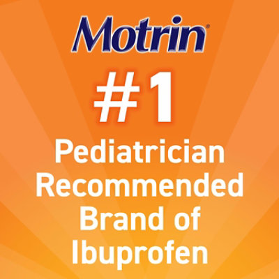 Motrin Childrens Pain Reliever Fever Reducer Oral Suspension Bubble Gum Flvr - 4 Fl. Oz. - Image 3