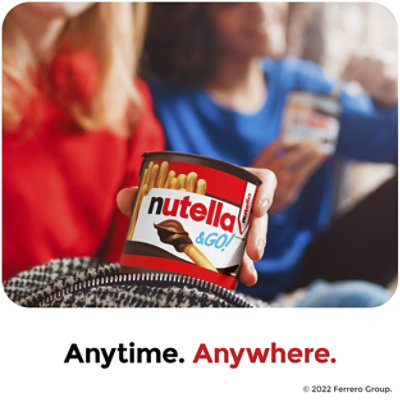 Nutella & GO! Hazelnut and Cocoa Spread with Breadsticks Snack Cups 4 Pack - 1.8 Oz - Image 4