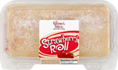 The Fathers Table Strawberry Roll Cake - 18 Oz - Image 2