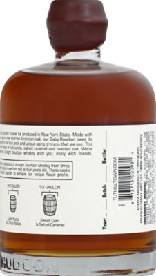 Hudson Whiskey Bourbon Baby 92 Proof - 750 Ml - Image 3