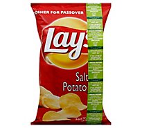 Lays Potato Chips Salt - 6 Oz