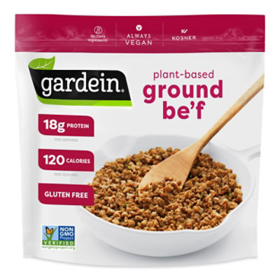 Gardein Ultimate Plant Based Frozen Ground Be'f - 13.7 Oz - Image 1