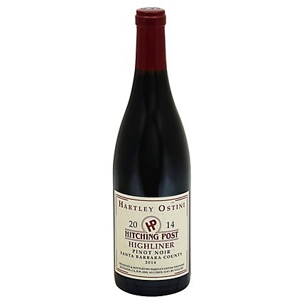 Hitching Post Pinot Noir Highliner Wine - 750 Ml - Image 1