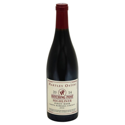 Hitching Post Pinot Noir Highliner Wine 750 Ml Safeway