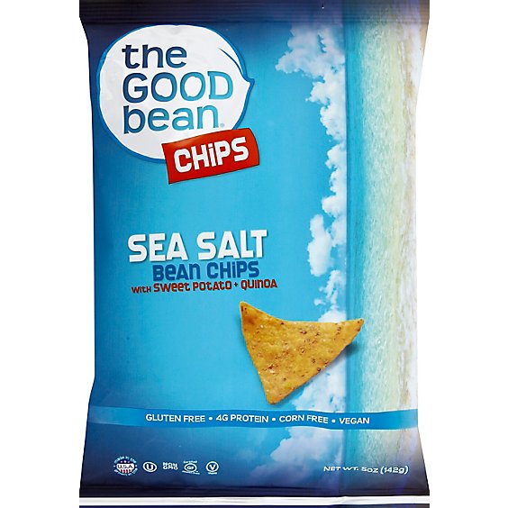 Good Bean Sea Salt Chips - 5 Oz