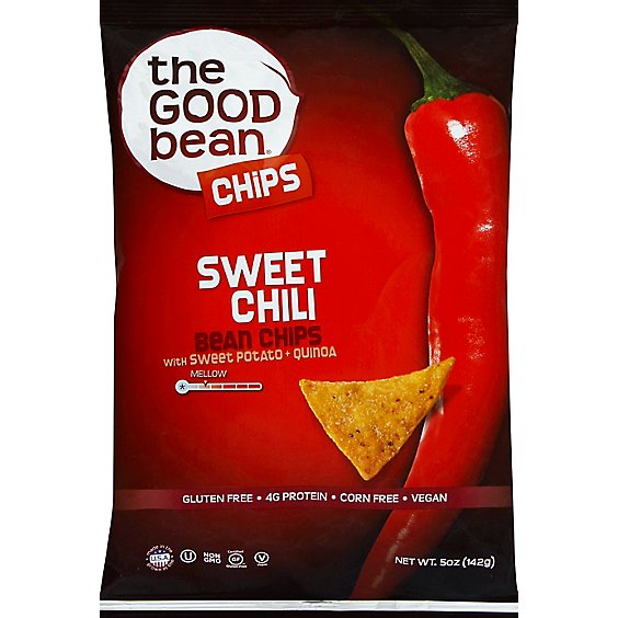 Good Bean Sweet Chili Chips - 5 Oz