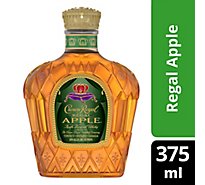 Crown Royal Whisky Flavored Regal Apple 70 Proof - 375 Ml