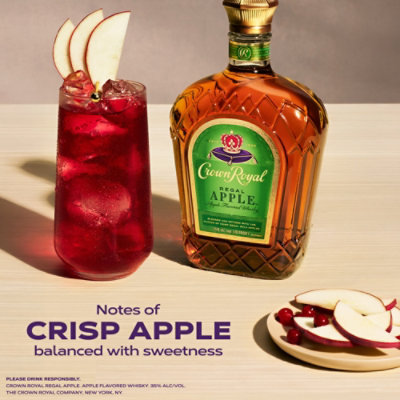 Crown Royal Regal Apple Flavored Whisky - 1.75 Liter - Image 3