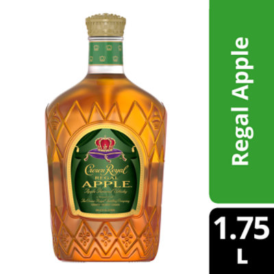 Download Crown Royal Whisky Flavored Regal Apple 70 Proof 1 75 Liter Vons