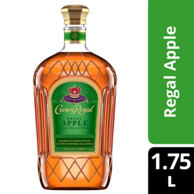 Download Crown Royal Whisky Flavored Regal Apple 70 Proof 1 75 Liter Safeway