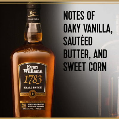 Evan Williams 1783 1 Year Whiskey 86 Proof - 750 Ml - Image 2