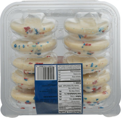 Bakery Cookies Frosted Sugar Patriotic White - Each - Image 6