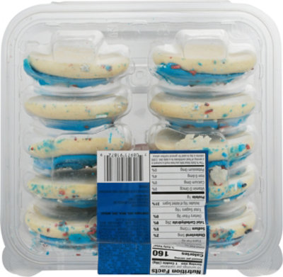 Bakery Cookies Frosted Sugar Patriotic Blue - Each - Image 6