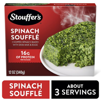 Stouffer's Spinach Souffle Frozen Side Dish - 12 Oz - Image 1