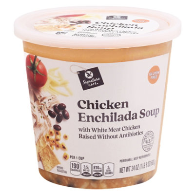 Signature Select/Cafe Chicken Enchilada Soup - 24 Oz. - Image 3