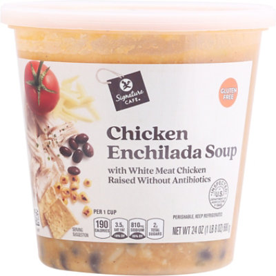 Signature Select/Cafe Chicken Enchilada Soup - 24 Oz. - Image 2
