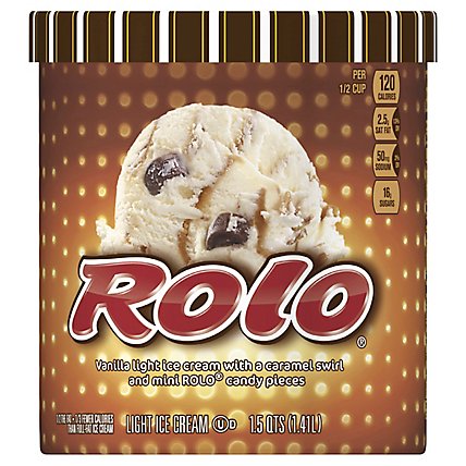 Dreyers Edys Ice Cream Classic Nestle ROLO - 1.5 Quart - Image 1