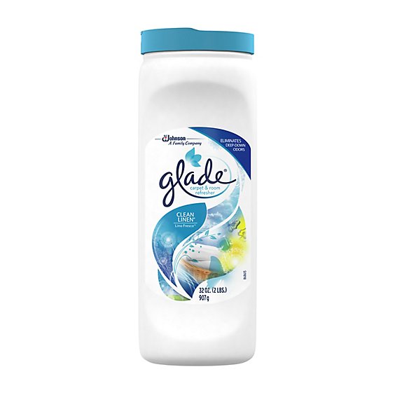 Glade Clean Linen Carpet And Room Refresher - 32 Oz