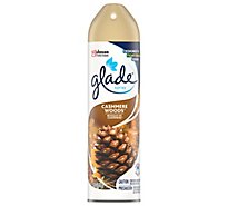 Glade Cashmere Woods Room Spray Air Freshener Up to 7 Hours of Freshness 8 oz