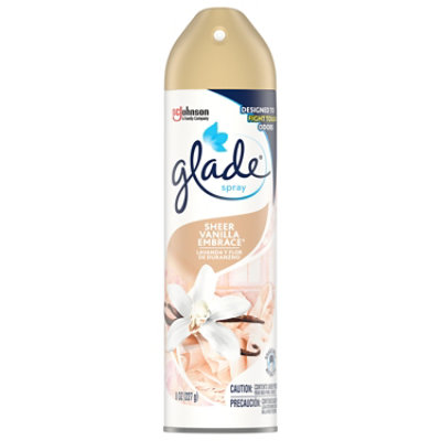 Glade Air Freshener Spray French Vanilla - 8 Oz