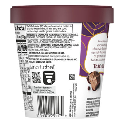 Haagen-Dazs Ice Cream Destination Series Belgian Chocolate Ice Cream - 14 Fl. Oz. - Image 6