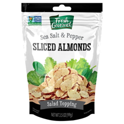 Fresh Gourmet Sl Almonds Sea Sal - 3.5 Oz - Image 3