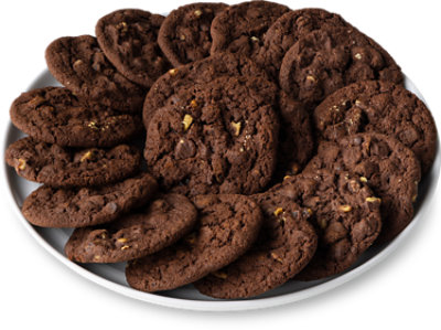 Bakery Chocolate Brownie Cookies 18 Count - Each