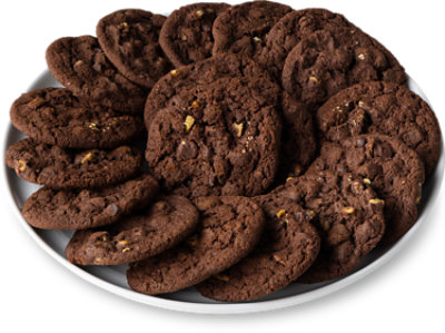 Bakery Chocolate Brownie Cookies 18 Count - Each - Image 1