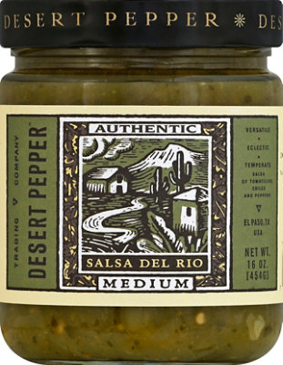 Desert Pepper Salsa Del Rio Medium Jar - 16 Oz - Image 2