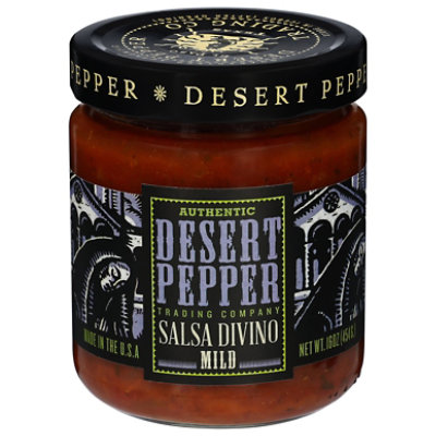 Desert Pepper Salsa Divino Mild Jar - 16 Oz - Image 2