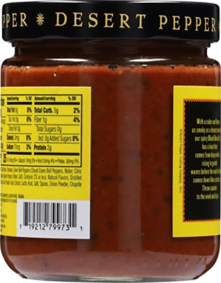 Desert Pepper Dip All Natural Black Bean Spicy Jar - 16 Oz - Image 5