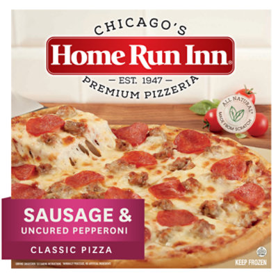 Home Run Inn Pizza Classic Sausage & Pepperoni Uncured Frozen - 31 Oz - Image 1