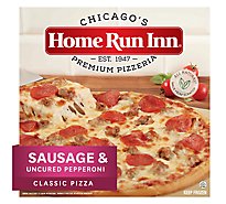 Home Run Inn Pizza Classic Sausage & Pepperoni Uncured Frozen - 31 Oz