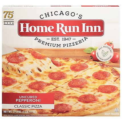 Home Run Inn Pizza Classic Pepperoni Uncured Frozen - 28 Oz - Image 3