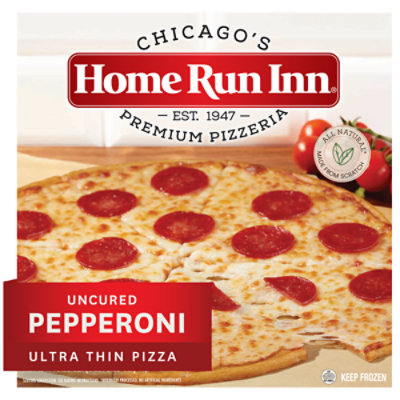 Home Run Inn Pizza Ultra Thin Pepperoni Uncured Frozen - 17.5 Oz - Image 1