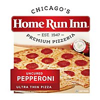 Home Run Inn Pizza Ultra Thin Pepperoni Uncured Frozen - 17.5 Oz - Image 1