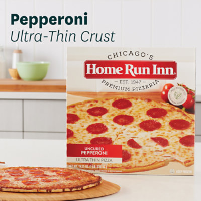 Home Run Inn Pizza Ultra Thin Pepperoni Uncured Frozen - 17.5 Oz - Image 6