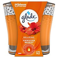 Glade Jar Candle Hawaiian Breeze Quickly Fills Rooms With Essential Oil Infused Fragrance 3.4 oz - Image 2
