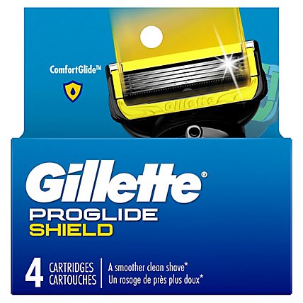 Gillette ProGlide Shield Mens Razor Blade Refills - 4 Count - Image 4