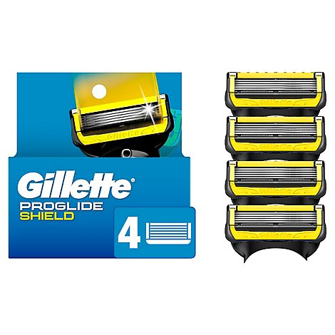 Gillette ProGlide Shield Mens Razor Blade Refills - 4 Count